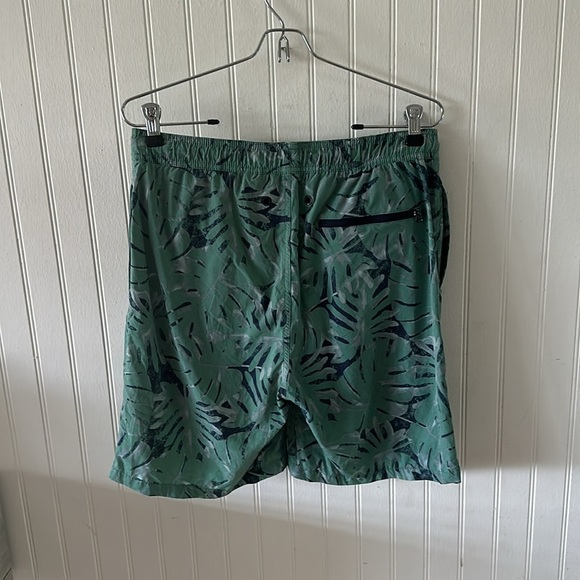 Kirkland Signature Sage and Navy Blue Swim Trunks sz Small - Picture 8 of 9